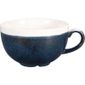 DR670 Monochrome Cappuccino Cup Sapphire Blue 340ml (Pack of 12)