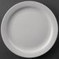 Athena CF363 Narrow Rimmed Plates White 226mm (Pack of 12)