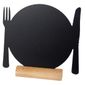 GL112 Mini Plate Shaped Blackboards (Pack of 3)