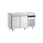 SL99-HC Heavy Duty 225 Ltr 2 Door Stainless Steel Slimline Refrigerated Prep Counter