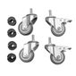 HC847 Castors for Vogue Stainless Steel Tables (Pack of 4)
