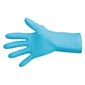 Vital 117 FA291-M Liquid-Proof Light-Duty Janitorial Gloves Blue Medium
