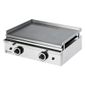 PGF600G Propane Gas Countertop Polished Steel Plate Griddle