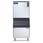 NW1007 + FOL-600-42 Automatic Modular Cube Ice Machine With 258KG Storage Bin (485kg/24hrs)