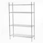 HEF701 1500w x 400d mm Chrome Wire Shelves 4 Tier