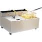 L485 2 x 5 Ltr Electric Countertop Twin Tank Fryer (2 x Baskets)