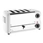 CH182 Esprit 4 Slice White Toaster White With Elements & Sandwich Cage
