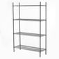 HEF706 1200w x 400d mm Nylon Wire Shelves 4 Tier