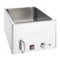 FT694 2 x 1/3GN & 2 x 1/6GN Electric Countertop Wet Heat Bain Marie With Tap