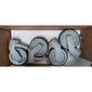 OEA319 Set of 4 Castors (2 Braked)