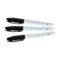 FB284 Non-Toxic Marker Pens Black 3 Pack