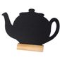 GL111 Mini Teapot Shaped Blackboards 100 x 130mm (Pack of 3)