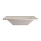VV3468 Craft White Buffet Square Pebble Bowls 343mm (Pack of 6)