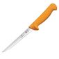 L158 Narrow Curved Blade Boning Knife Yellow 6.5"