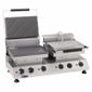 RE200FR-PING Express Electric Double Contact Panini Grill - Ribbed Top & Flat Bottom