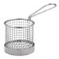 CE148 Chip basket Round with Handle 80mm