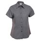 B182-XS Womens Cool Vent Chefs Shirt Grey XS
