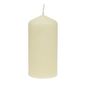 DB087 Ivory Pillar Tall Candles 4.7" (Pack of 12)