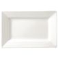 Lumina CD629 Wide Rim Rectangular Plates 200 x 130mm (Pack of 6)