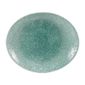 Studio Prints Raku DW407 Oval Coupe Plates Jade Green 317mm (Pack of 12)