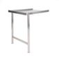 T65EXL 650(W) x 650(D)mm Left Hand Exit Table For Classeq Passthrough Dishwashers