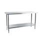 DR051 1500mm Fully Assembled Stainless Steel Centre Table