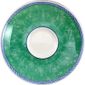 New Horizons W021 Marble Border Espresso Saucers Green 115mm