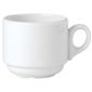 V0040 Simplicity White Atlanta Stacking Cups 212ml (Pack of 36)