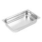 DW434 Heavy Duty Stainless Steel 1/1 Gastronorm Tray 100mm
