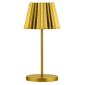 Dominica FU990 Cordless LED Table Lamp Brushed Gold 260mm (Pack of 6)