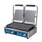 Lynx Prime LPCG2FFT Electric Double Contact Panini Grill with Digital Timer - Flat Top & Bottom