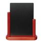 P486 Half Frame Table Top Blackboard 280mm x 200mm Mahogany