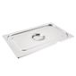 CB170 Stainless Steel 1/1 Gastronorm Notched Tray Lid