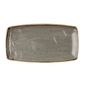DK561 Rectangular Plates Peppercorn Grey 350 x 185mm (Pack of 6)
