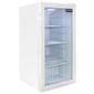 C-Series CF750 88 Ltr Undercounter Single Glass Door White Display Fridge