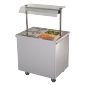 BM20MSG 945mm Wide Mobile Hot Cupboard With Bain Marie Top & Heated Gantry