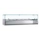 GVC33-150 7 x 1/4GN Refrigerated Countertop Food Prep Display Topping Unit