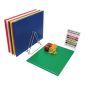 S242 High Density Thick Chopping Board Set Large 600x450x24mm (Pack of 8)