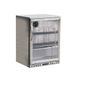 HEG573 138 Ltr Undercounter Single Glass Door Stainless Steel Back Bar Bottle Cooler