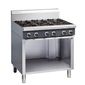 Cobra C9D-N Natural Gas Freestanding 900mm 6 Burner Hob with Cabinet Base