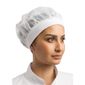 B252 Net Peaked Hat White
