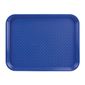 DP215 Polypropylene Fast Food Tray Blue 345(w) mm