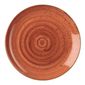 DK538 Round Coupe Plates Spiced Orange 185mm