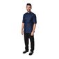 NY Kings BB575-XS Mens Denim Lightweight Chefs Shirt Size XS