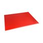 J011 High Density Red Chopping Board Large 600x450x12mm