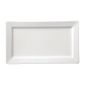 Titan DY338 Rectangular Plates White 180mm x 300mm (Pack of 12)