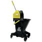 FT395 Long Tall Sally Recycled Plastic Mop Bucket and Wringer Yellow 16Ltr
