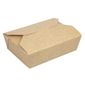 FA365 Recyclable Kraft Microwaveable Food Boxes 1950ml (Pack of 200)