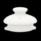 BJ333 Porcelain Replacement Lids White For 460ml Teapot (Pack of 6)