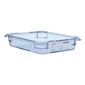 GP583 ABS Food Storage Container Blue GN 1/2 65mm